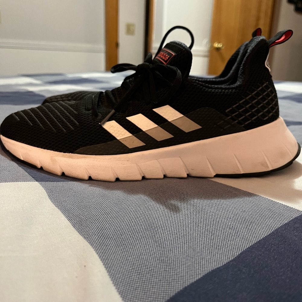 Adidas Black and White Men's Sneakers